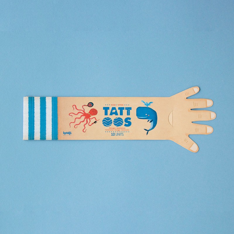 <p>10 calcomanías de criaturas del océano</p>